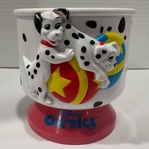 Vintage Disney 101 Dalmatians Plastic Souvenir Cup